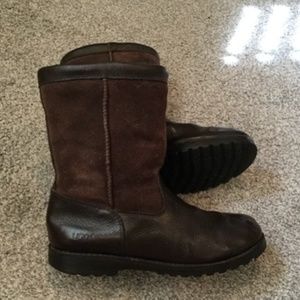 Ugg Brown Leather Children’s Boots